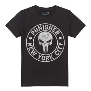 The Punisher Mens NYC Logo T-Shirt / Black
